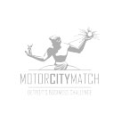 Motor City Match Logo B&W